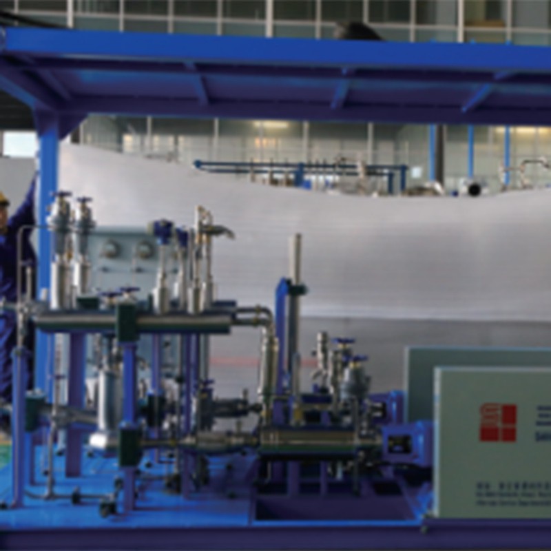 Patín de bomba criogénica